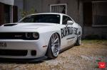 Dodge Challenger SRT Burnout SOC on Vossen Wheels (HF-3) 2019 года